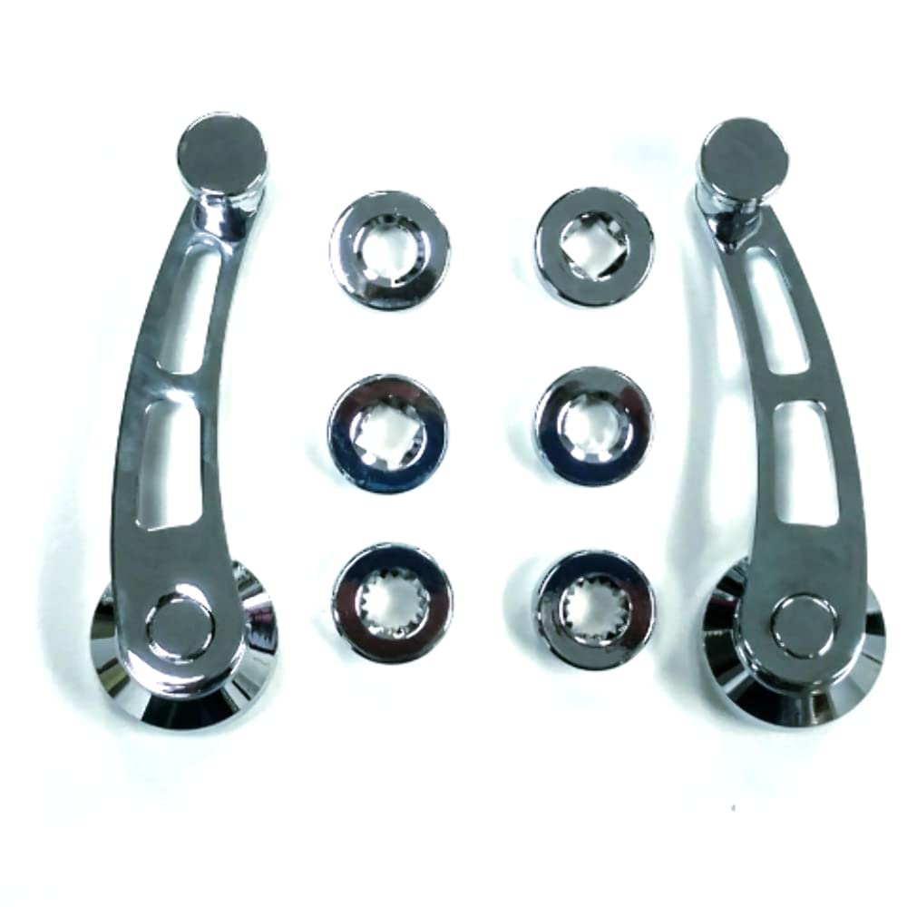 Amazon.com: Pirate Mfg Hot Rod Chrome Billet Aluminum Long Window