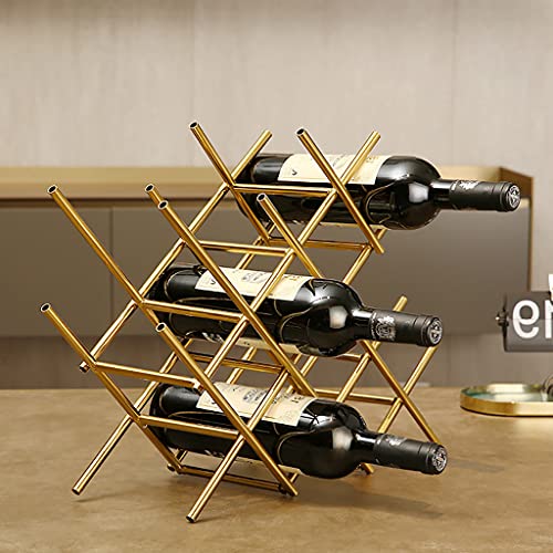 Soporte para botellas de vino para encimera 39.5x17x30 cm miniatura 5