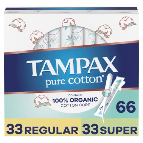 Tampax Pure Cotton Tampons Cover
