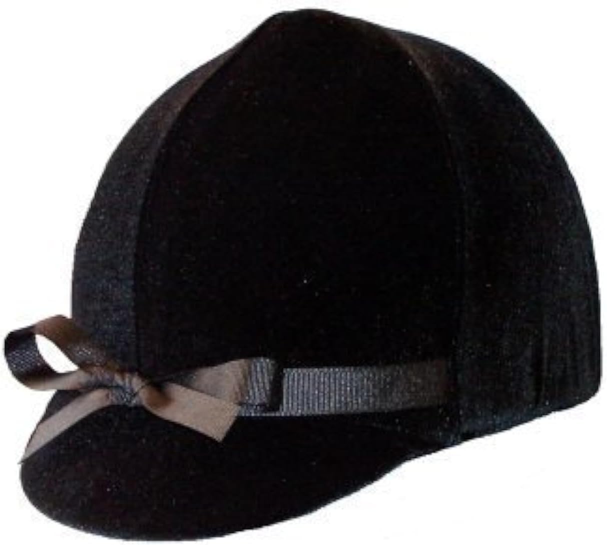 Black Velvet Helmet Cover