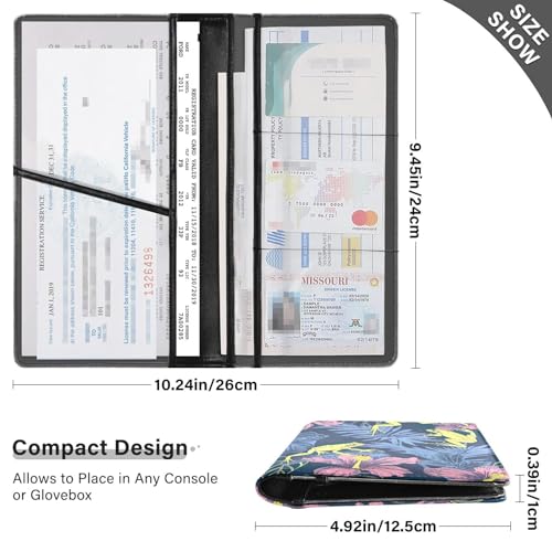 Organizador de piel para documentos miniatura 3