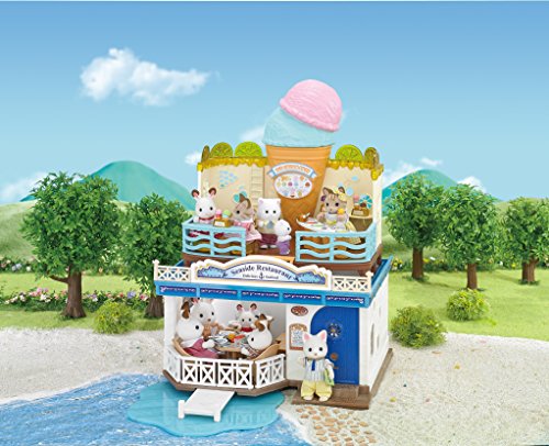 sylvanian families seaside ice cream shop