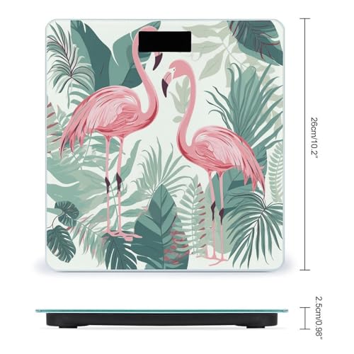 Báscula Digital para Baño con Pantalla LCD y Vidrio Templado miniatura 2