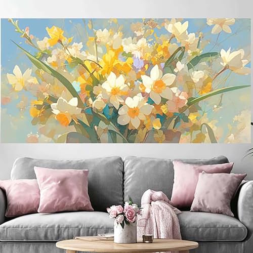 Diamond Painting Adulte Paysage 50x100cm : Kit DIY Crystal Art complet O-480G