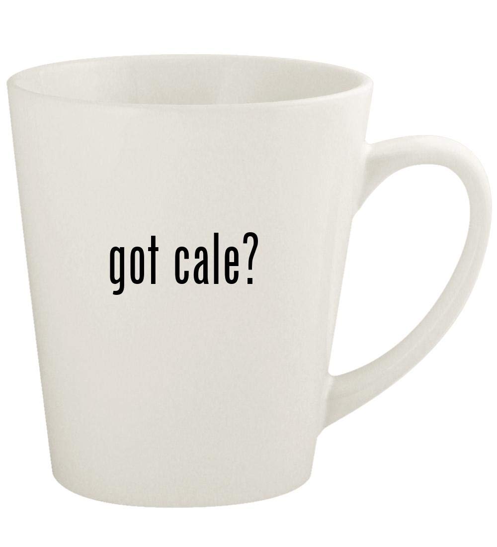 got cale? - 12oz Ceramic Latte Coffee Mug Cup, White
