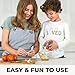Zulay Kitchen Premium Garlic Press Set - Rust Proof & Dishwasher Safe Professional Garlic Mincer Tool - Easy-Squeeze, Easy-Clean with Soft, Ergonomic Handle - Silicone Garlic Peeler & Brush (Silver)