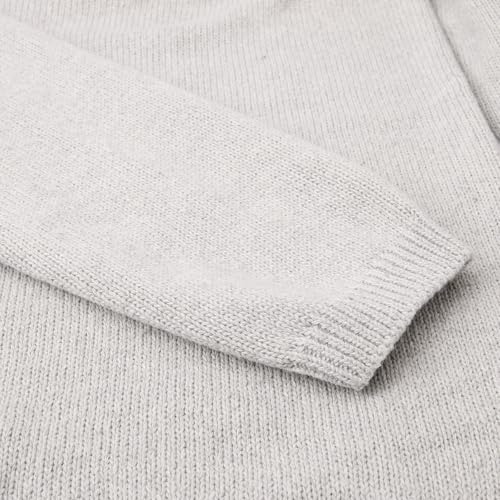Chaqueta de punto hombre cuello chal para paseos urbanos otoñales y oficina 7