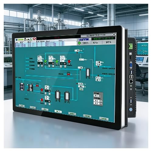 Image of High Performance Industrial Panel PC, 18.5 inch Capacitive Touch All-in-One, 256GB SSD, -5~50C Operation