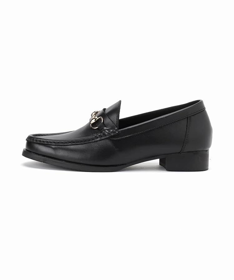 【Jonson】JISTORYブラック ビットローファー24.5cm Jonson】JISTORYブラック ビットローファー24.5cm ビット