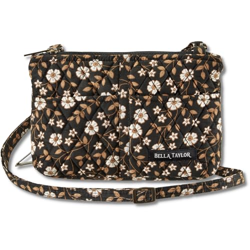 Bella Taylor Essentials Crossbody Purse with Built In Wallet