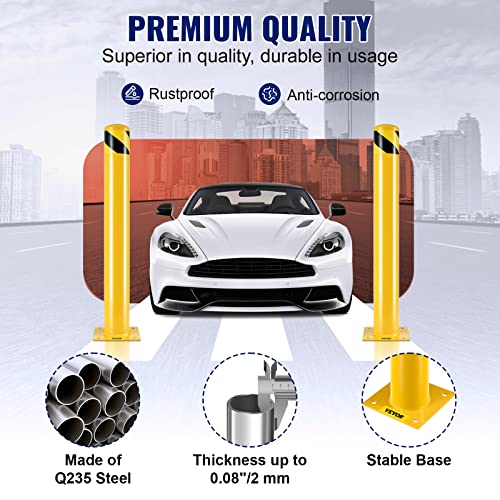 Bollard de sécurité pour parking VEVOR et protection piétons - 3
