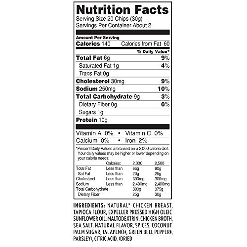 Jalapeno Chicken Chips by Wilde Chips, Made with Real Chicken, 2.25oz Bag (3 Count) - Thumbnail 3