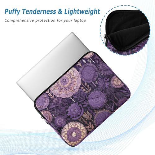 Funda para portátil 13-14 pulgadas impermeable morada miniatura 5