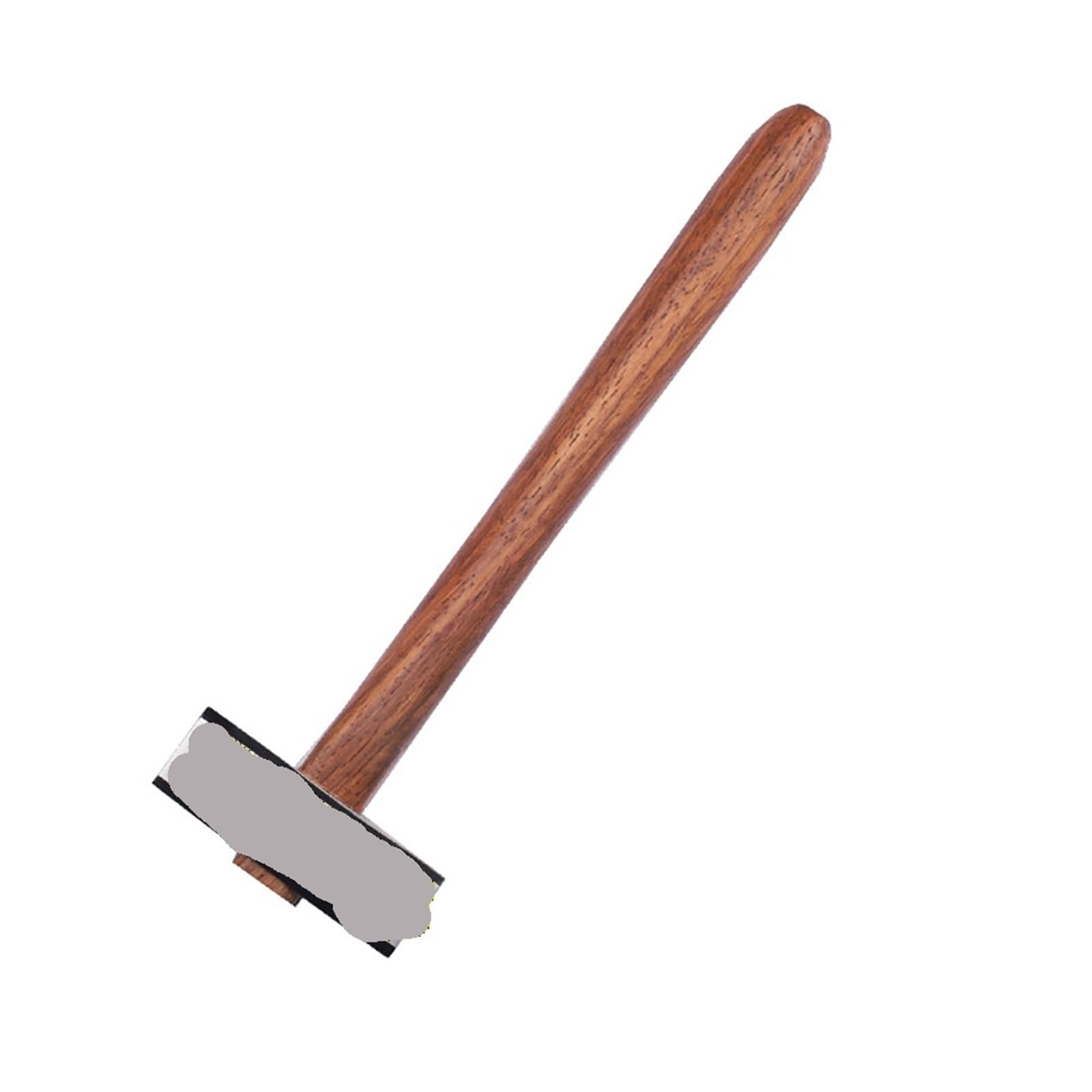 Outil à main mini marteau brise-verre portable en acier et bois