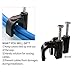 100 Pack Nail in Cable Clips Ethernet Cable Nails Tacks Clips 8mm for Electrical, Ethernet, Dish Wire, Coax Cable, RG6, RG59, CAT6, RJ45 Cable