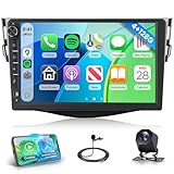 🚘[Pantalla Dividida] ​​​​El radio de coche para Toyota RAV4 2011 admite pantalla dividida, use dos aplicaciones en la pantalla del dispositivo al mismo tiempo y personalice el tamaño y la posición de cada aplicación. También puedes cambiar fácilmente entre aplicaciones con un gesto de deslizar el dedo.