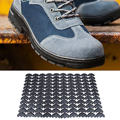 Hapivida 120Pcs Rubber Sole Heel Savers, Sole Heel Repair Pad Replacement DIY Stick-on Shoe Repair Accessories for Leather boots - Image 3
