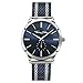 Produktbild Thomas Sabo Herren Armbanduhr Rebel Spirit Blau Silber Analog Quarz Edelstahl WA0268-281-209-42 MM