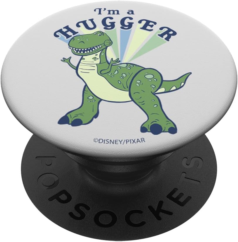 Disney Pixar Toy Story 4 Rex I'm A Hugger PopSockets MagSafe PopGrip for iPhone