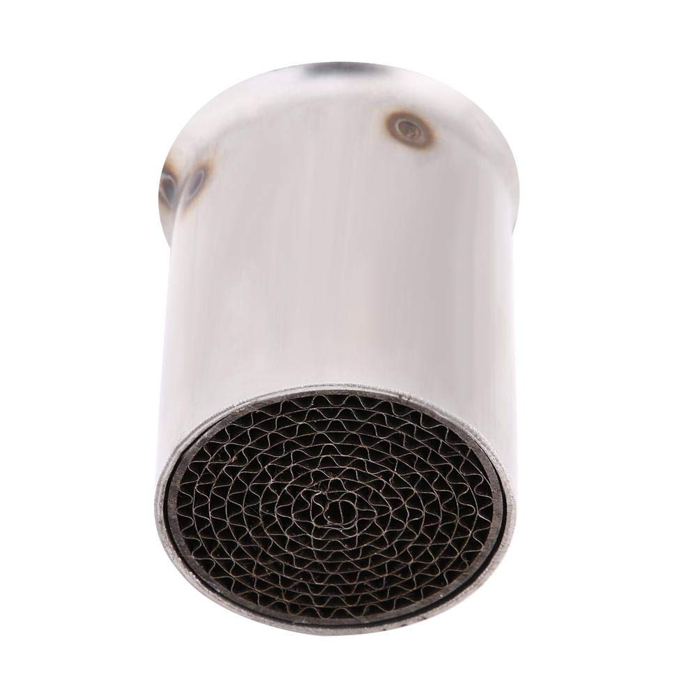 Yafa pour catalyseur moto 48mm 51mm tuyau d'échappement DB Killer, universel en acier inoxydable moto tuyau d'échappement silencieux silencieux insérer éliminateur(5)