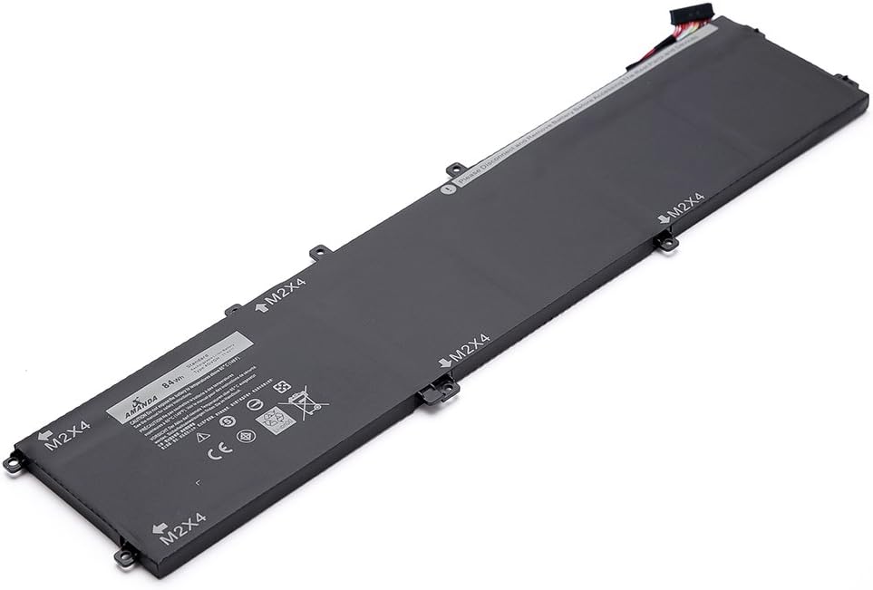 Amanda 4GVGH Battery 11.4V 84Wh Replacement for Dell Precision 5510 XPS 15 9550 Series 01P6KD 1P6KD
