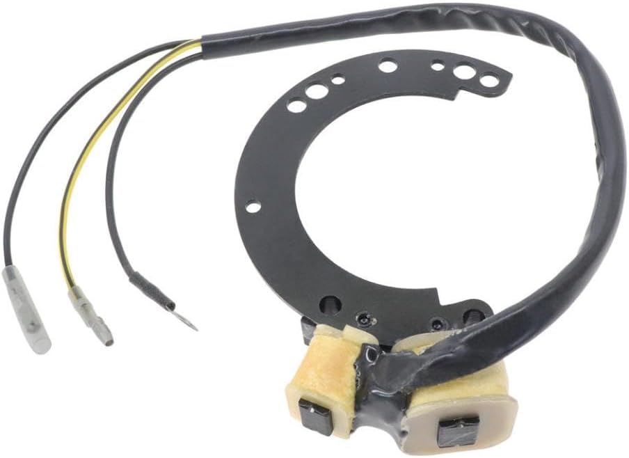 Stator Compatible with 2Cyl Vehicle Models 6 8 9.9 10 15 18 20 25 35 40 for Part Number 86617A20 174-6617K1 Aftermarket Replacement