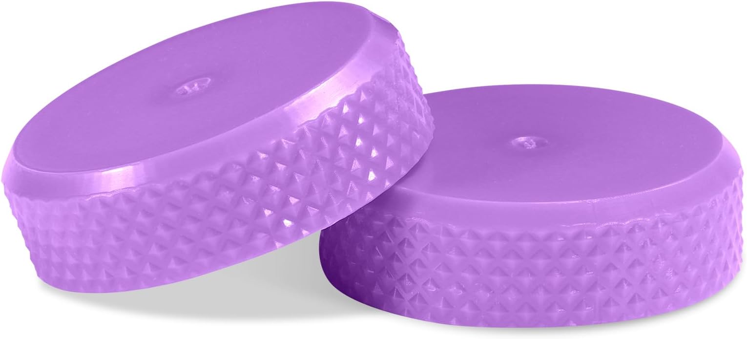 2pcs Cap Lids, Water Bottle Cap Lid Replacement Water Bottle Accessories for Cirkul Plastic & Metal Bottles (Purple)