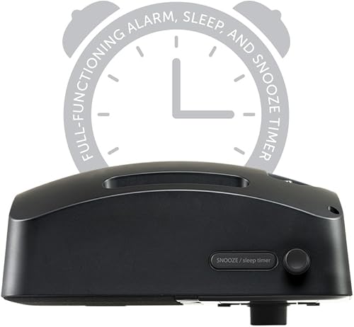 Miniatura 5 de Grace Digital Mondo Elite Smart Internet Radio, Bluetooth, Wi-Fi, alarma de 7 días - Sin micrófono (negro)