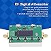 MUNEFE Digital Attenuator 6G, RF Programmable Module 30DB Stepping, 0.25DB Organic Light Emitting Diode Display CNC Case Adjustable for Industrial Use