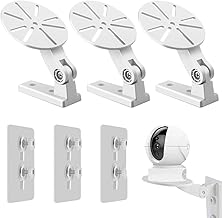 ZORBES® 1 Set CCTV Camera Wall & Ceiling Mounting, Strong Adhesive Wall Camera Mount, Security Bracket Universal Mount Holder for Indoor & Outdoor Use,No Drill Installation