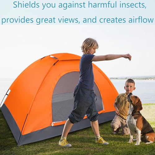 Carpa Camping Dome 1 Persona Impermeable y Resistente al Viento miniatura 4