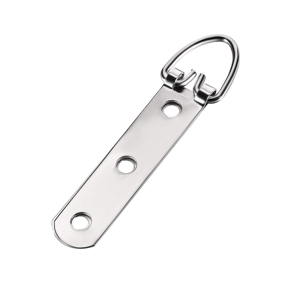 uxcell D Ring Picture Hangers, 90mm x 22mm Silver Tone Assortment Kit