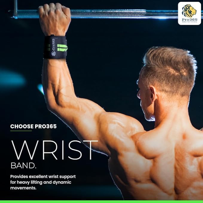 Buy PRO365 Complete Hand Strength & Support Kit – Gym Gloves, Adjustable Hand Gripper with Counter, Finger Strengthener & Wrist Support Straps for Workout, Grip Training, Fitness & Rehabilitation Online at Low Prices in India - Image 8