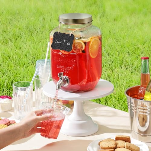 image for HomeFeel 1 Gallon Drink Dispenser with Spigot 18/8 Stainless Steel –