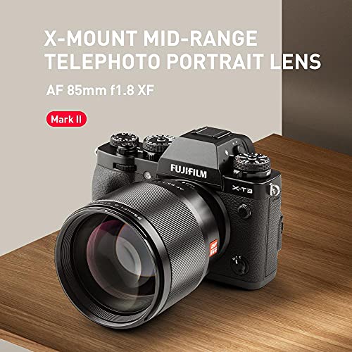 VILTROX 85mm F1.8 X Full Frame Autofokus Portrait Objektiv für Fujifilm X-Mount Kamera X-T3 X-T2 X-T30 X-T20 X-T10 X… – Bild 3