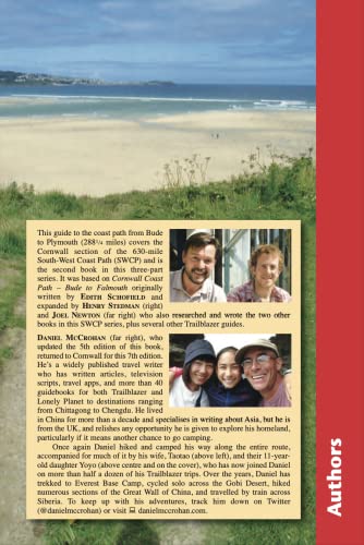 Cornwall Coast Path: British Walking Guide: Sw Coast Path Part 2 - Bude To Plymouth Includes 142 Large-Scale Walking Maps (1:20,000) & Guides To 81 ... - Planning, Places To Stay, Places To Eat #TOP1