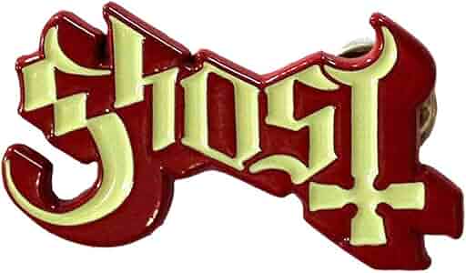 GOAT PIN BADGE （ゴートピンバッジ）16個 Amazon.com: Ghost Band Logo Red Shadow Pin Badge Size One