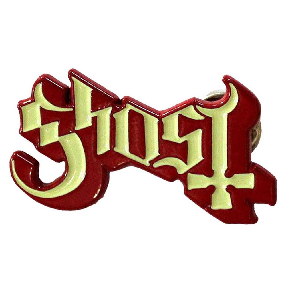 GOAT PIN BADGE （ゴートピンバッジ）16個 Amazon.com: Ghost Band Logo Red Shadow Pin Badge Size One