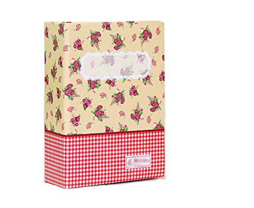 DADA BABY CARRIER Fotoalben Album Aufbewahrungsbox Einsteckbox Bilderbuch 80 Taschen (orange) Cover