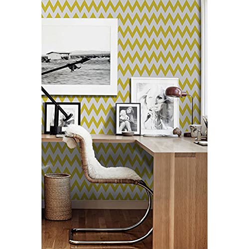 Papier peint chambre zigzag : la solution latex pour rénover vos meubles - 2