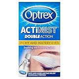 Optrex ActiMist 2-in-1 Eye Spray for Itchy Plus Watery Eyes - 10 ml by Optrex