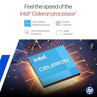 HP Touchscreen Laptop Computer for College Student Home Study, 4GB DDR4, 64GB eMMC, Intel Processor, 14 inch, WiFi 6, BT, Webcam, Type-C, HDMI, Pale Gold, Windows 11 S (Renewed)