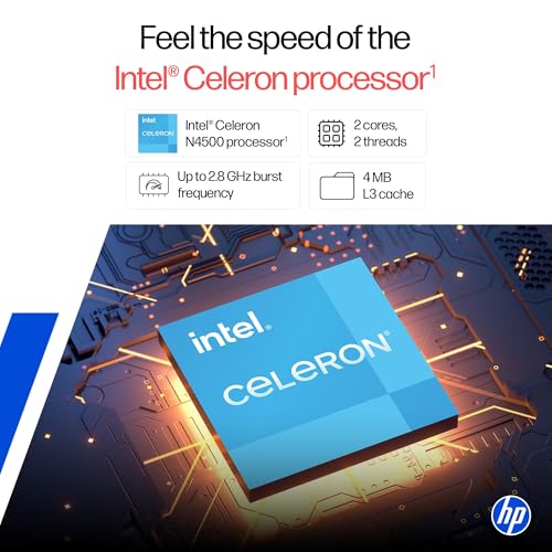 Image of HP Laptop Computer, 14 inch Touchscreen with 1-Year Office 365, 8GB RAM, 1.25TB Storage (1TB Cloud + 256GB SSD), Windows 11 S, Intel Processor, Wireless Connection (WiFi 6, Bluetooth 5.4), Pink Gold