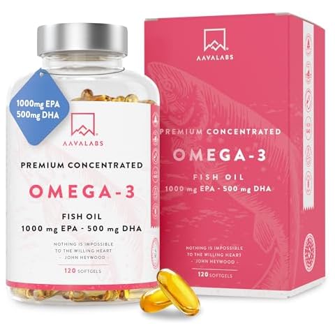 AAVALABS Omega 3 Fish Oil Capsules Cover