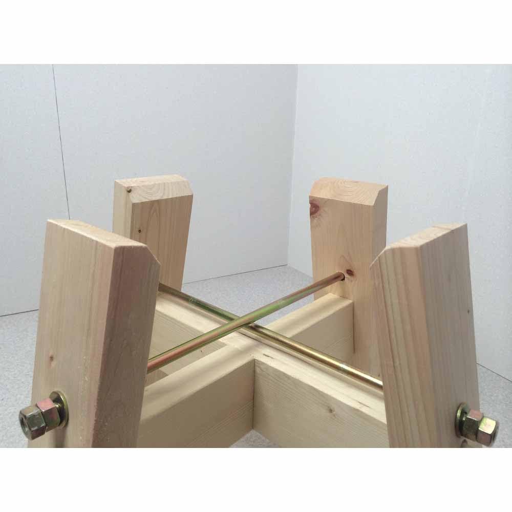 Amazon | ナガノ産業 もちつき臼用木台 餅つき用臼 桧製 ひのき 2・3升