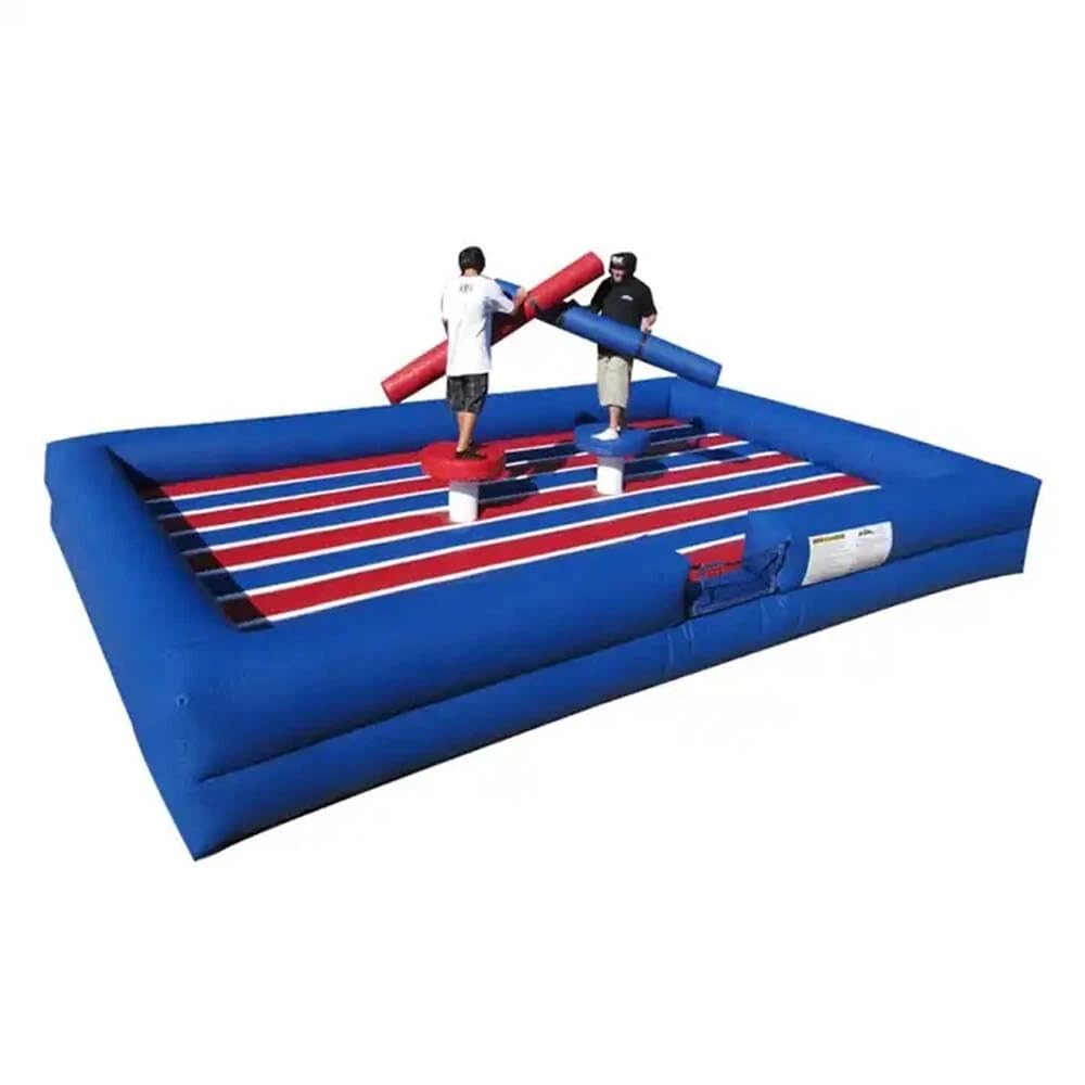 younghome Pro-Grade Inflatable Battle Arena: 13x13ft Wrestling/Boxing Ring Heavy-Duty 0.55mm PVC, Blower & Repair Kit Included