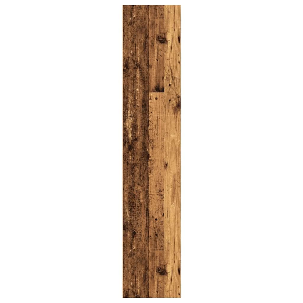 Bücherregal offene Fächer 60x30x152 cm aus Holzwerkstoff, vielseitig einsetzbar im Wohnzimmer, Schlafzimmer oder Flur, pflegeleicht mit feuchten Tuch, bietet Stauraum für Bücher,