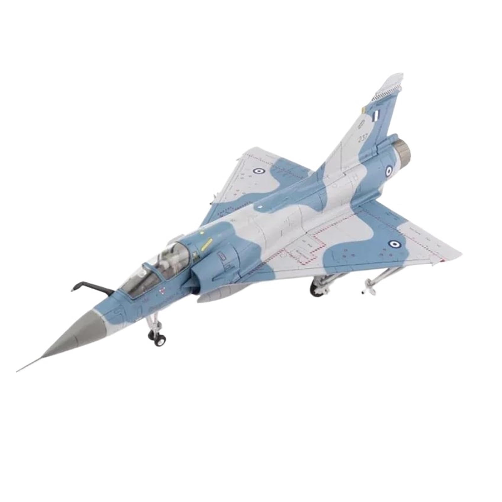 Eoweiot HA1616 Mirage 2000-5EG Alloy Diecast Plane Model Collection And Desktop Decor Miniature Hobby Playset