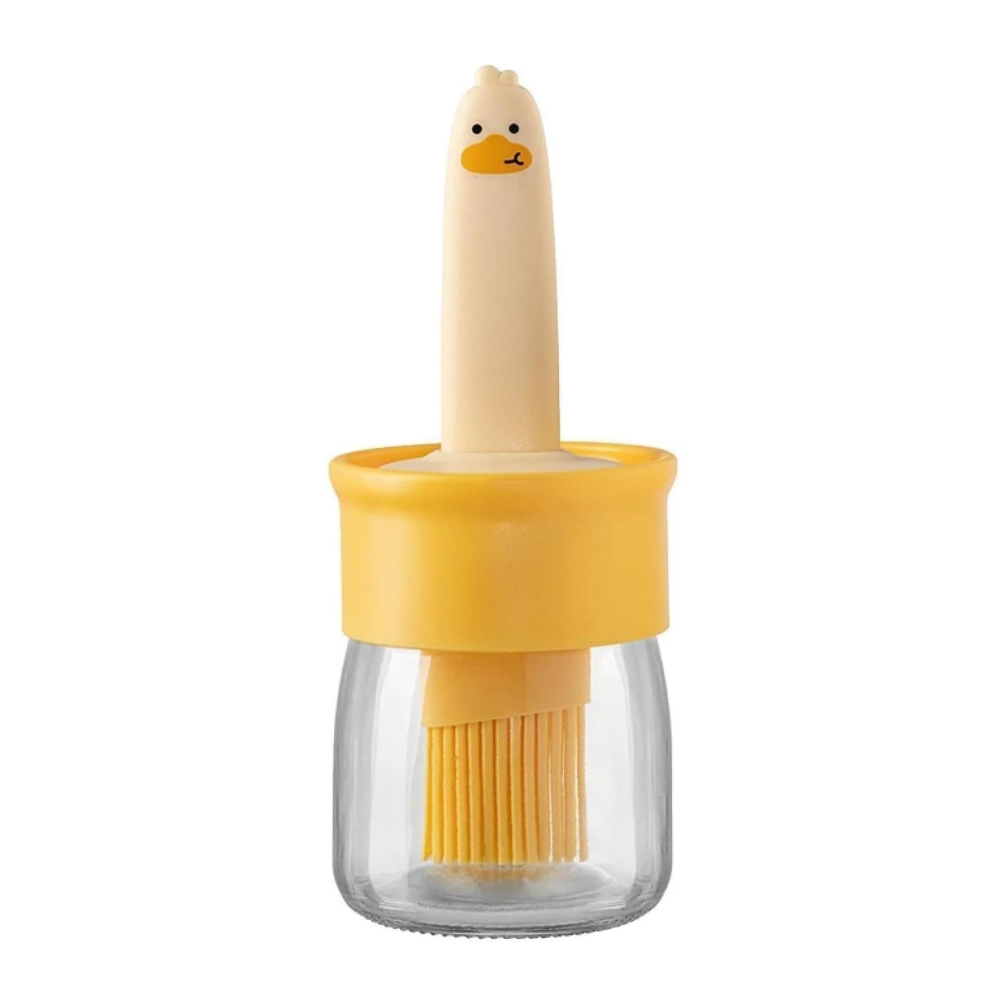 200ml Glass Oil Dispenser Bottle with Silicone Basting Brush | Leakproof Cooking Jar Container for Kitchen Accessories & Essentials | Transparent Storage Vessel for BBQ & Baking (Set of 1)-image-43