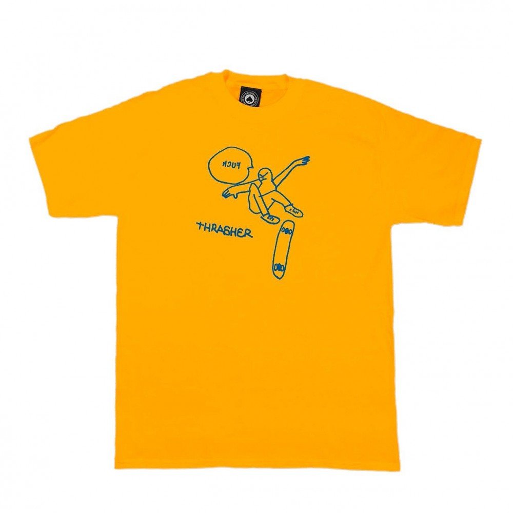 T-Shirt Men Thrasher Kcuf T-Shirt
